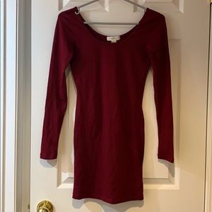 Forever 21 Long sleeve bodycon dress